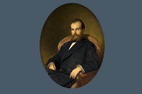 И.К. Макаров. Портрет Пясецкого П.Я. 1897 г. Инв. N ЭРЖ-2813. Фото: Государственный Эрмитаж